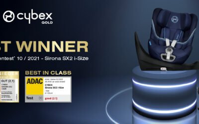 La Sirona SX2 i-Size ha sido reconocida como la ‘Ganadora del Test’